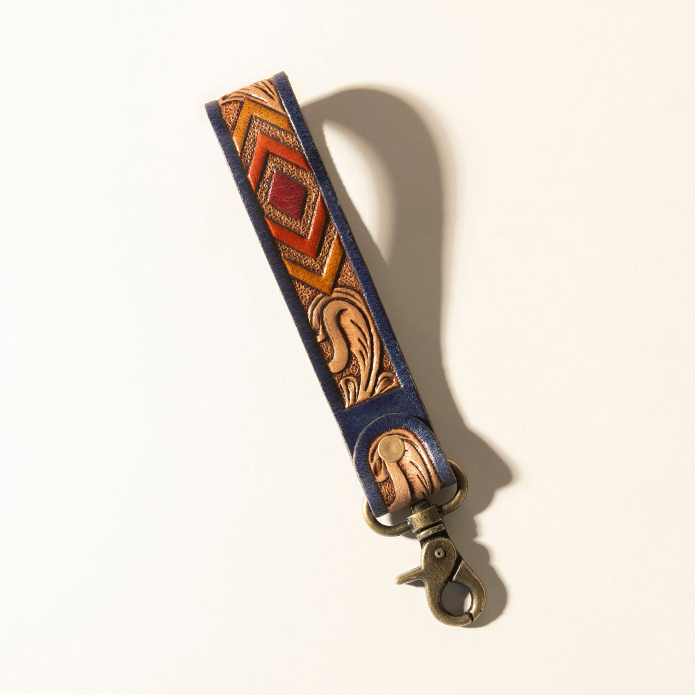 Ranger's Call Handtooled Leather Keyfob Variant Combo