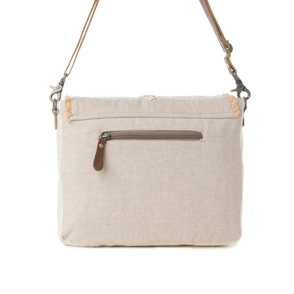 Myra Cinnamon Sands Crossbody Bag in Sunset Ivory