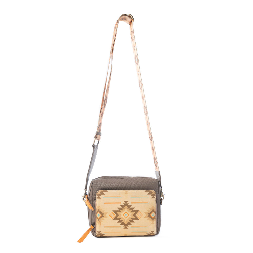 Zia Dawn Crossbody Bag in Sunset Beige