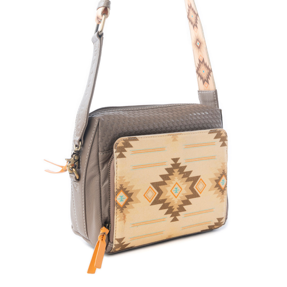 Zia Dawn Crossbody Bag in Sunset Beige