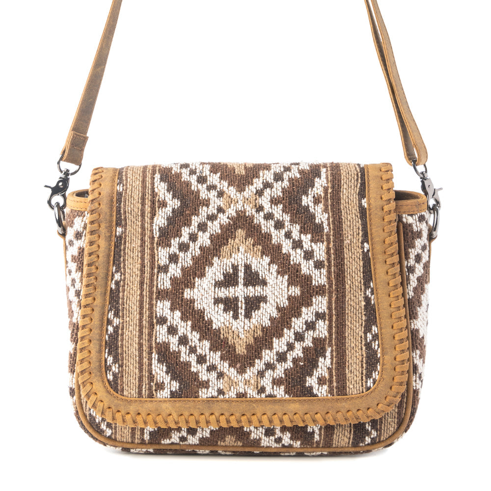 Mesa Crosswinds Woven Shoulder Bag in Canyon Taupe