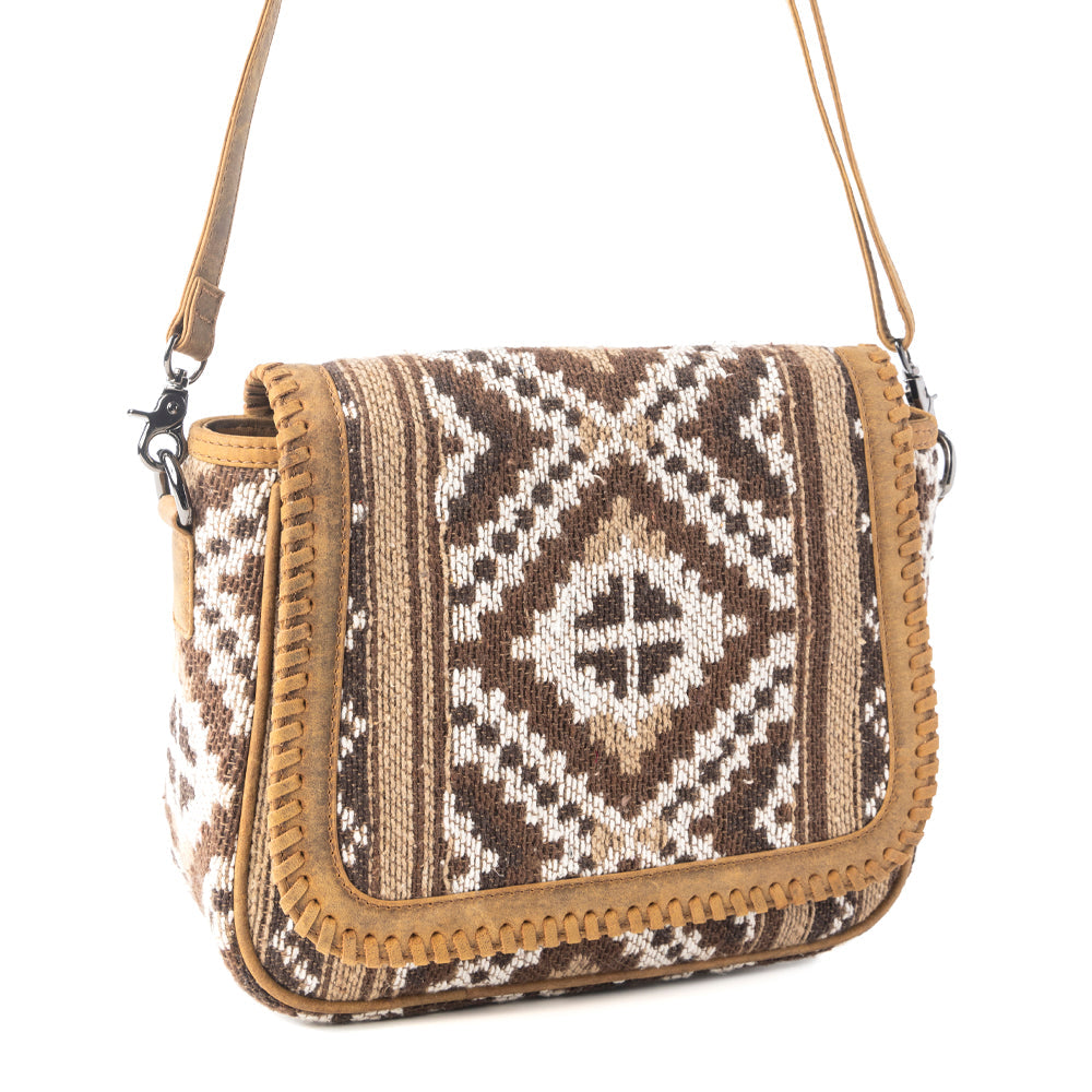 Mesa Crosswinds Woven Shoulder Bag in Canyon Taupe