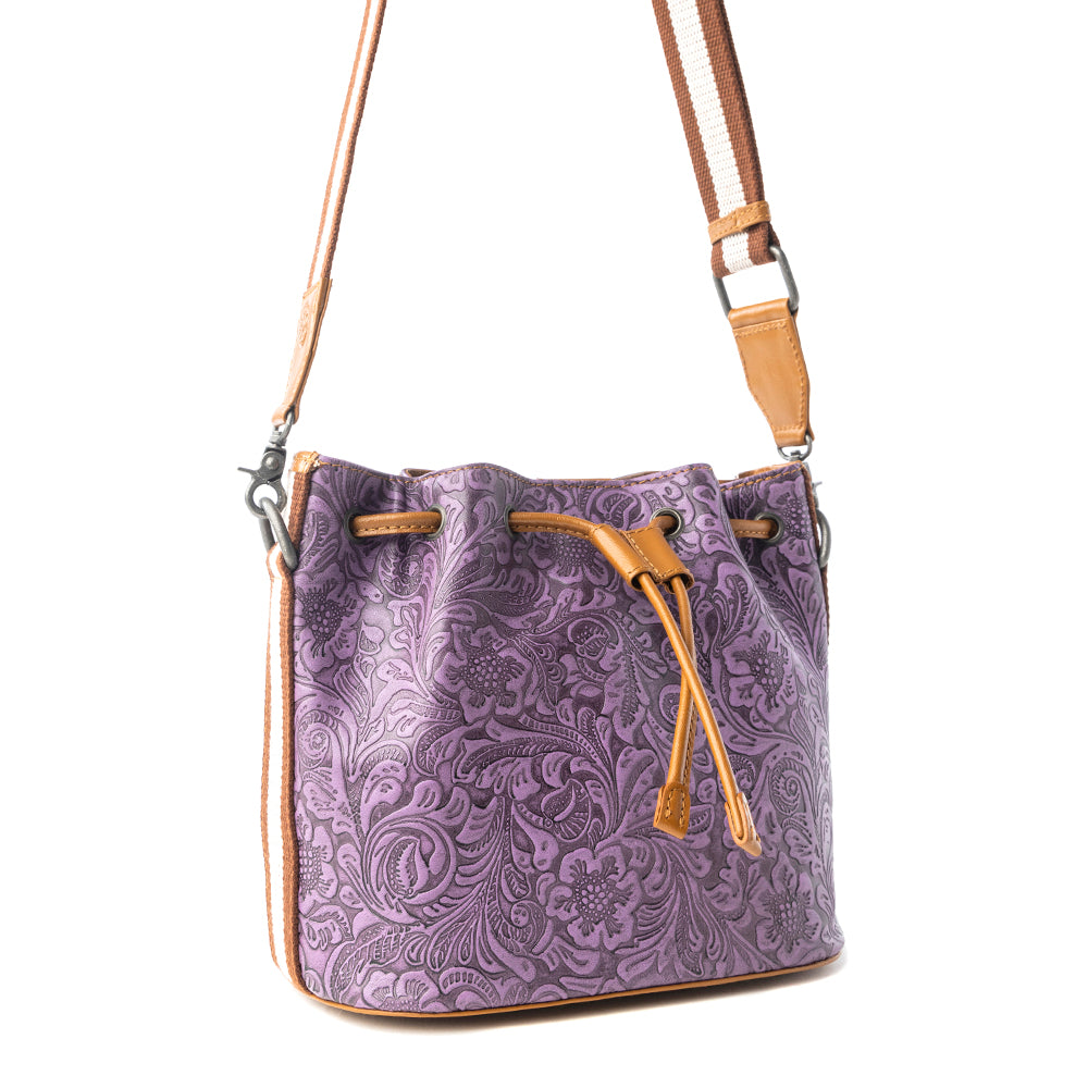 Emberlace Embossed Leather Bucket Bag Variant Combo
