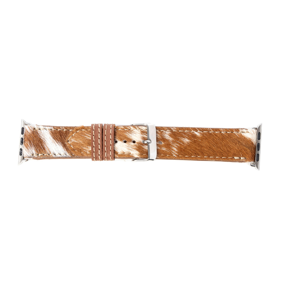 Palomino Plains Western Watch Band in White