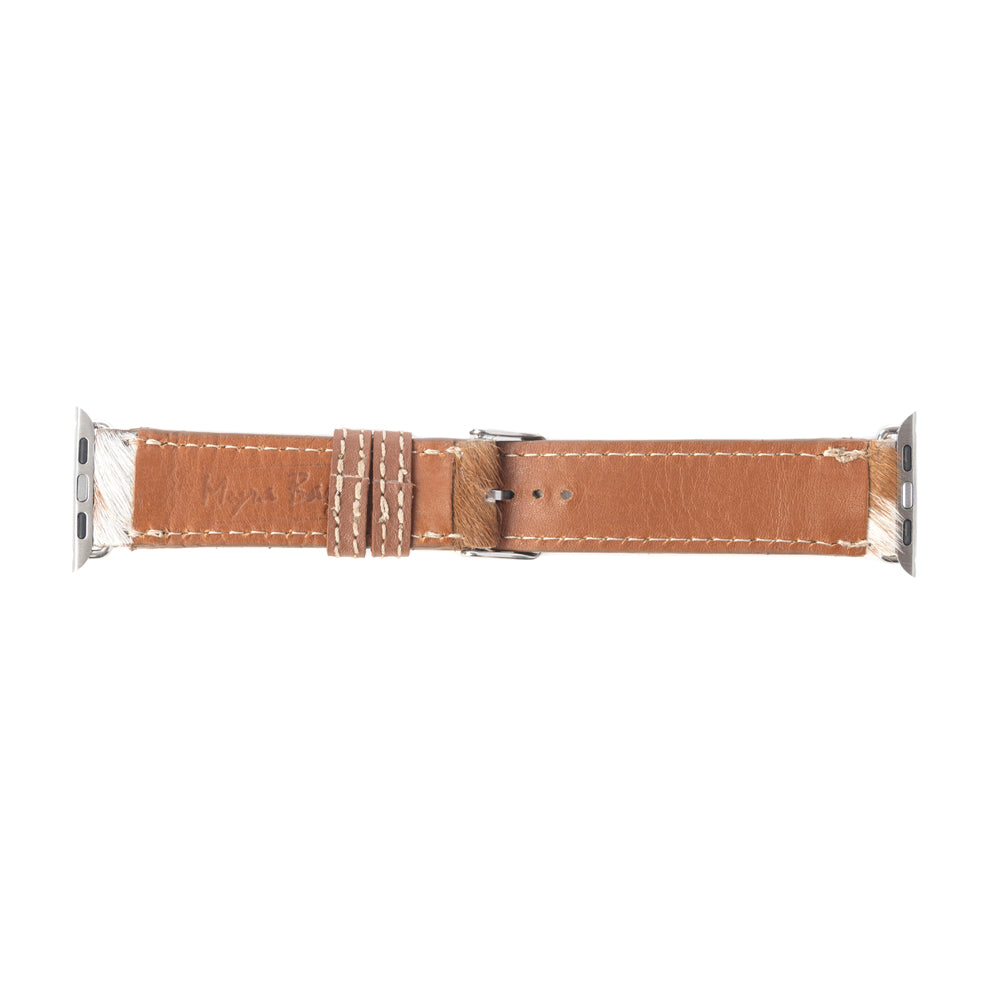 Palomino Plains Western Watch Band in White