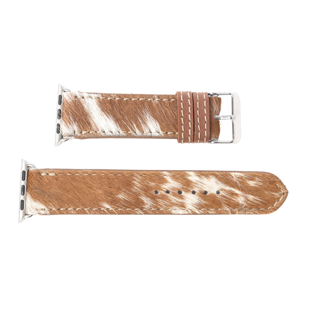 Palomino Plains Western Watch Band in White