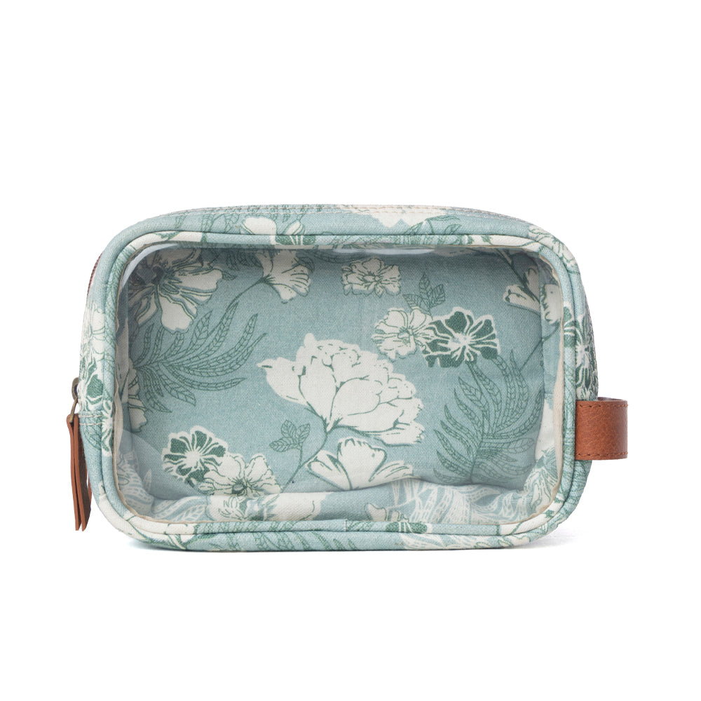 Willow Grove Cotton & Plastic Men's Shaving Kit in Eucalyptus Mist