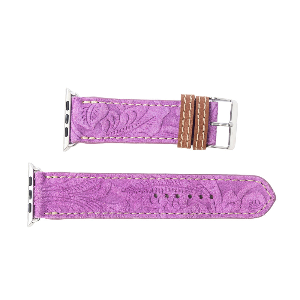 Desert Lavender Western Watch Band in Purple