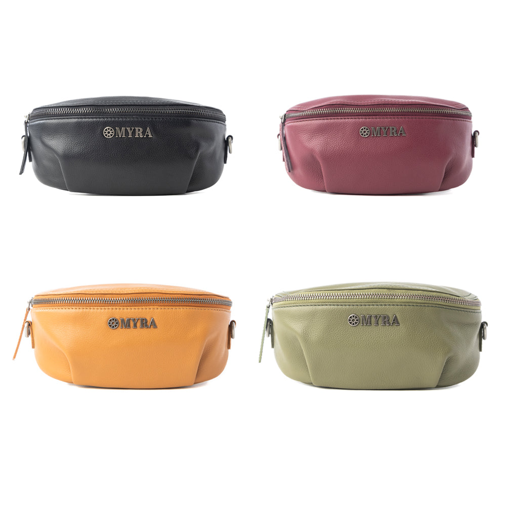 Wild Plum Range Leather Fanny Pack Variant Combo