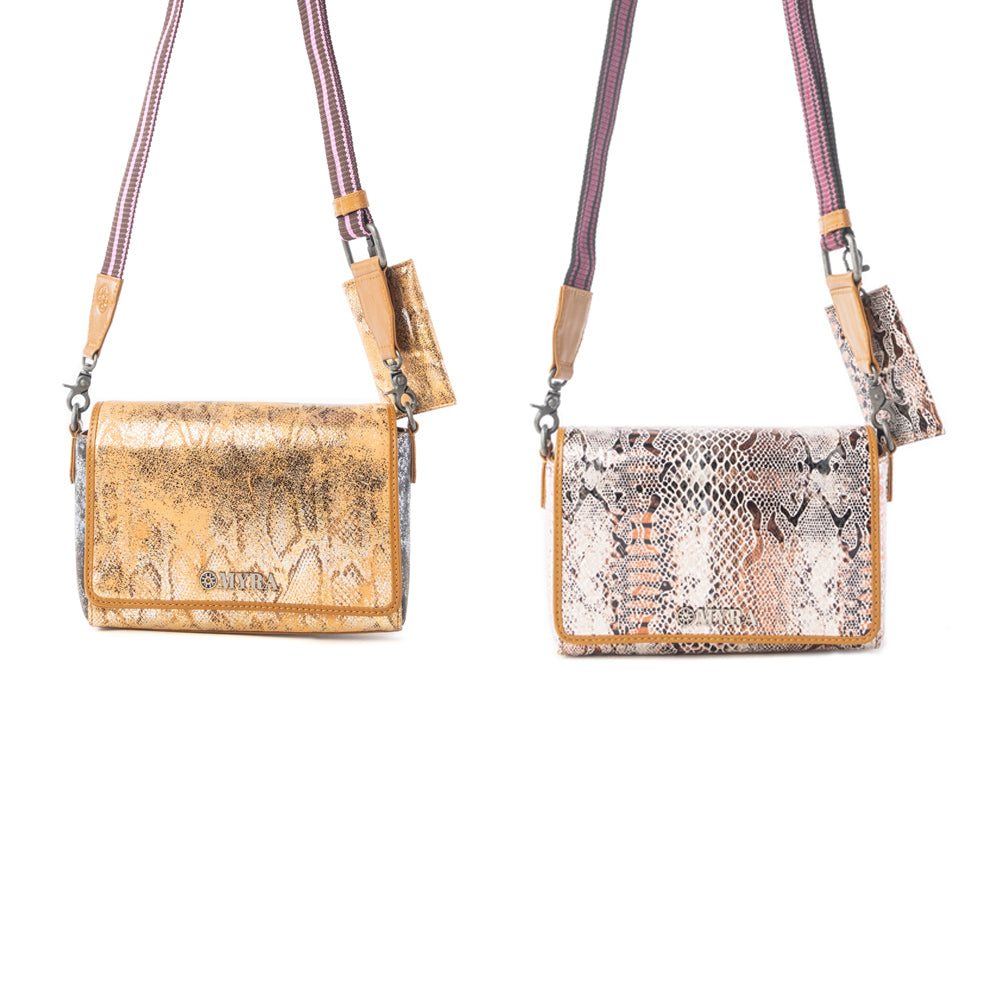 Elysian Charm Leather Shoulder Bag Variant Combo