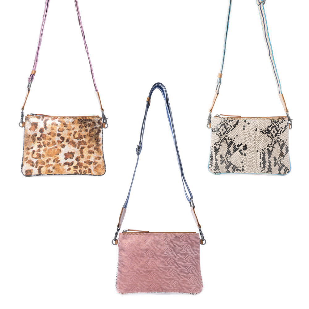 Rosette Trail Leather Bag Variant Combo