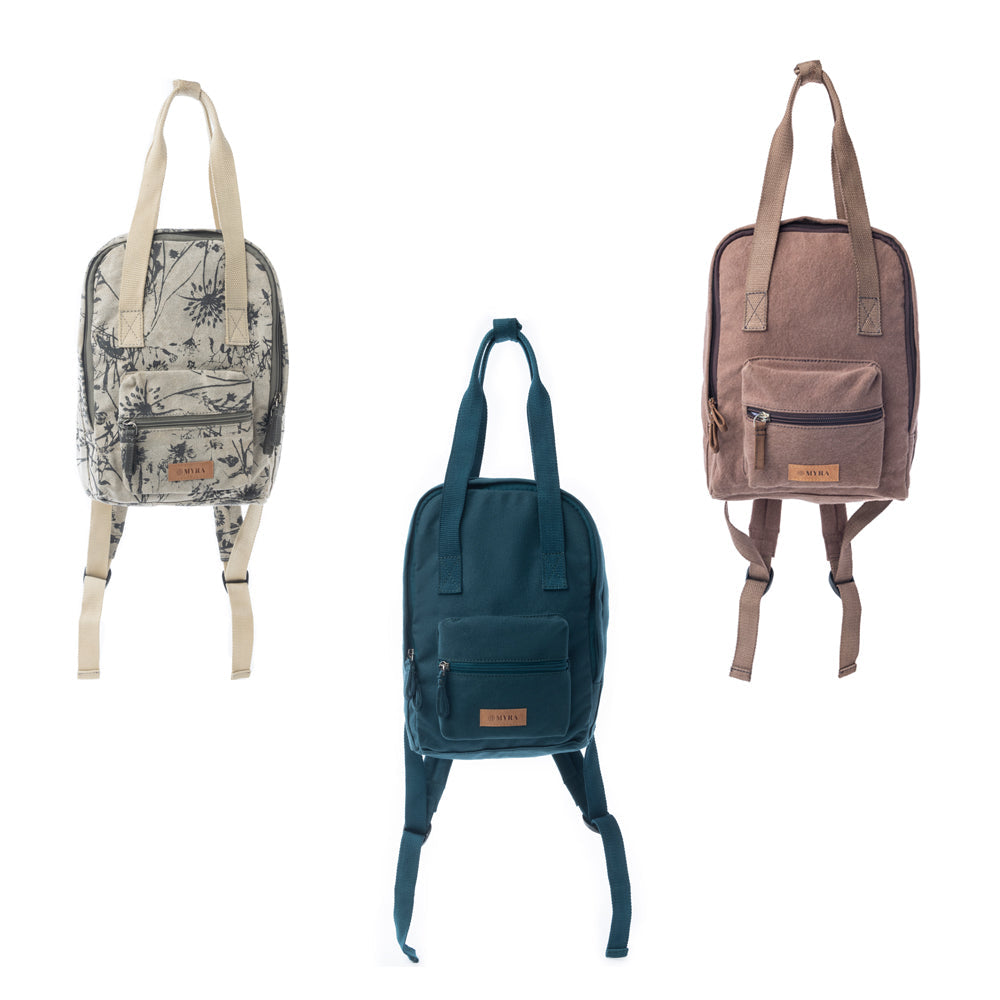 Summit Blue Cotton Backpack Variant Combo