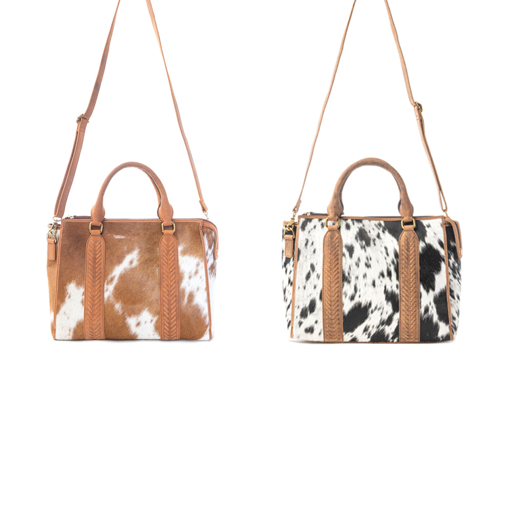 Speckled Range Hairon Leather Concealed Carry Bag Variant Combo