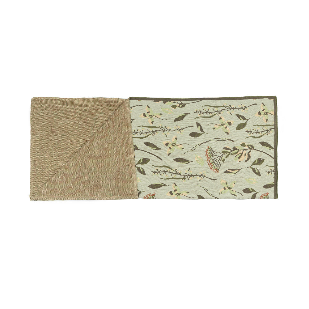 Meadow Song Western Throw in Prairie Sage
