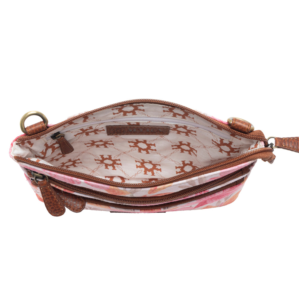Maple Ridge Cotton & Leather Crossbody Bag Variant Combo