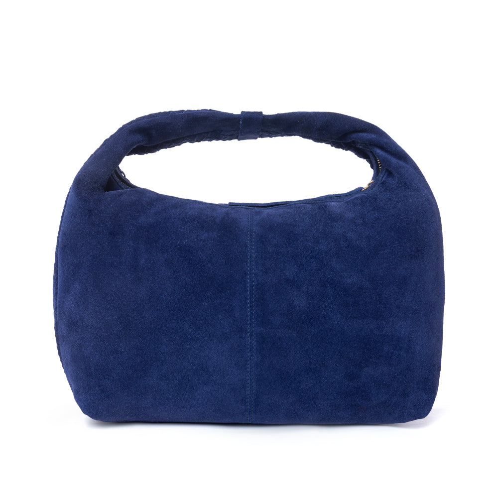 Saddle Weave Genuine Suede Leather Bag Variant Combo