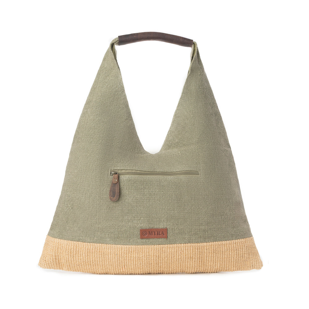 Myra Sandmoor Soft Shoulder Bag in Honey Forest