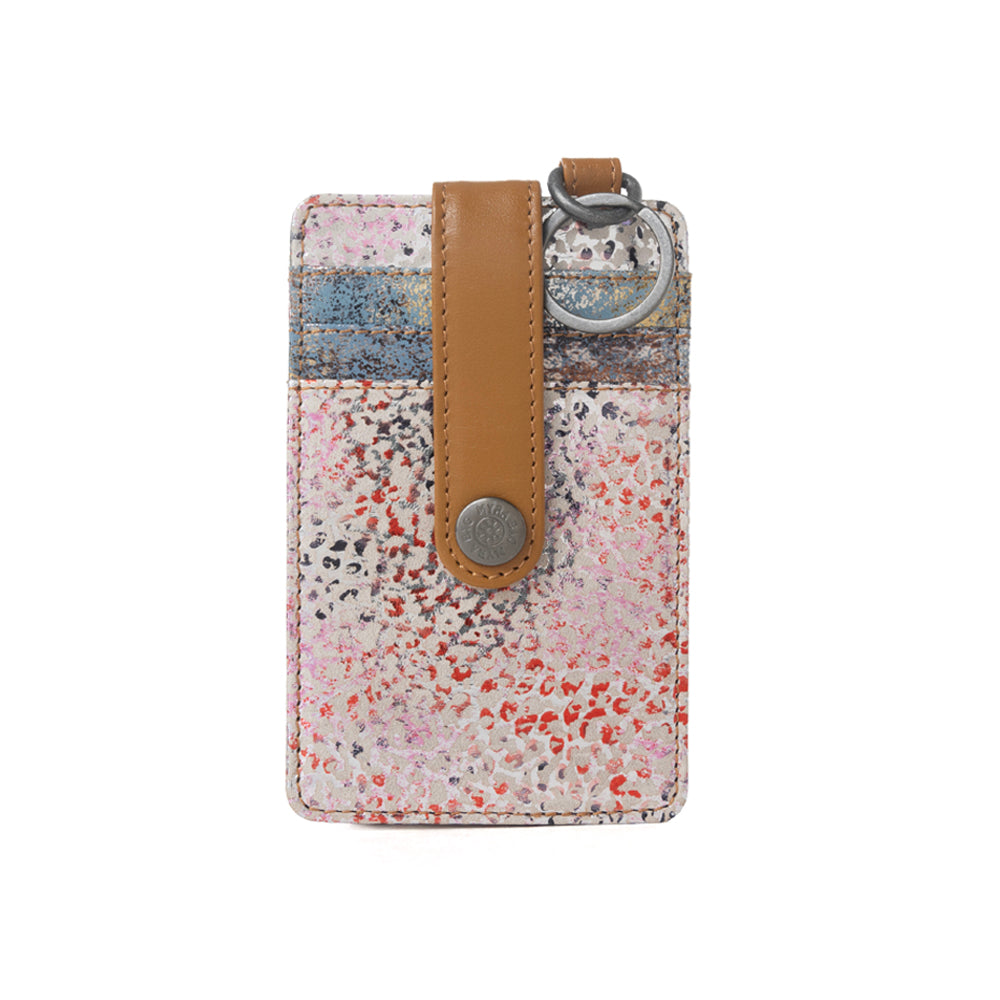 Myra Valejo Spirit Credit Card Holder in Faded Safari