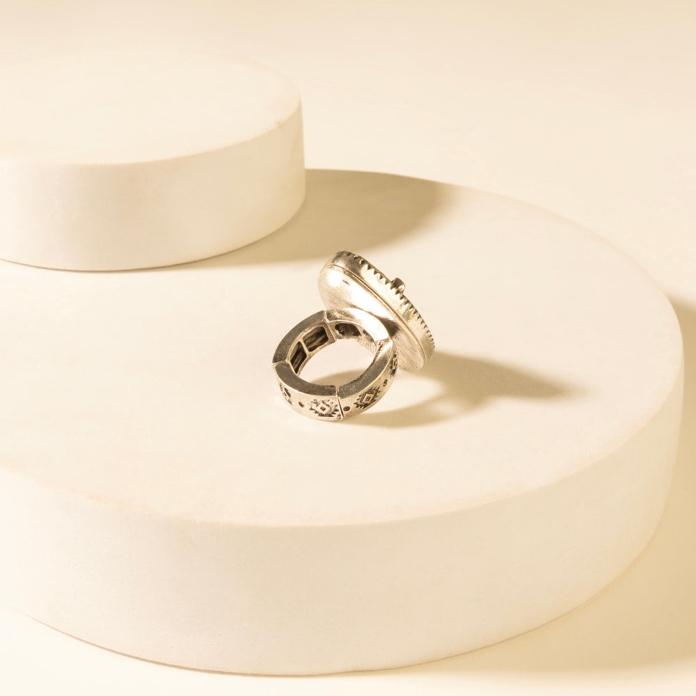 High Noon Hat Ring in Turquoise