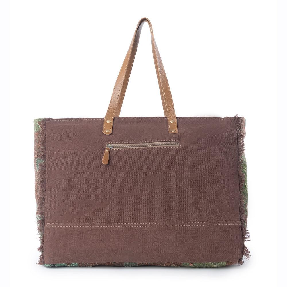 Myra Canyon Range Weekender Bag in Olive Green