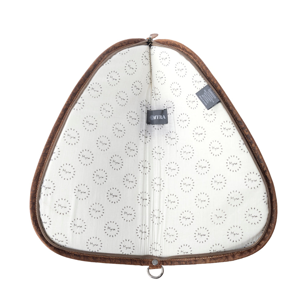 Myra Desert Ridge Hairon Gun Case in Saddle Onyx