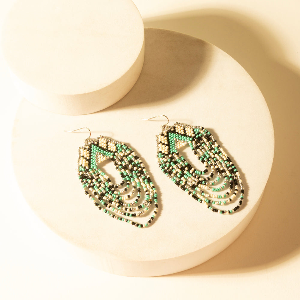 Cheyenne Drape Earrings in Sonora Turquoise