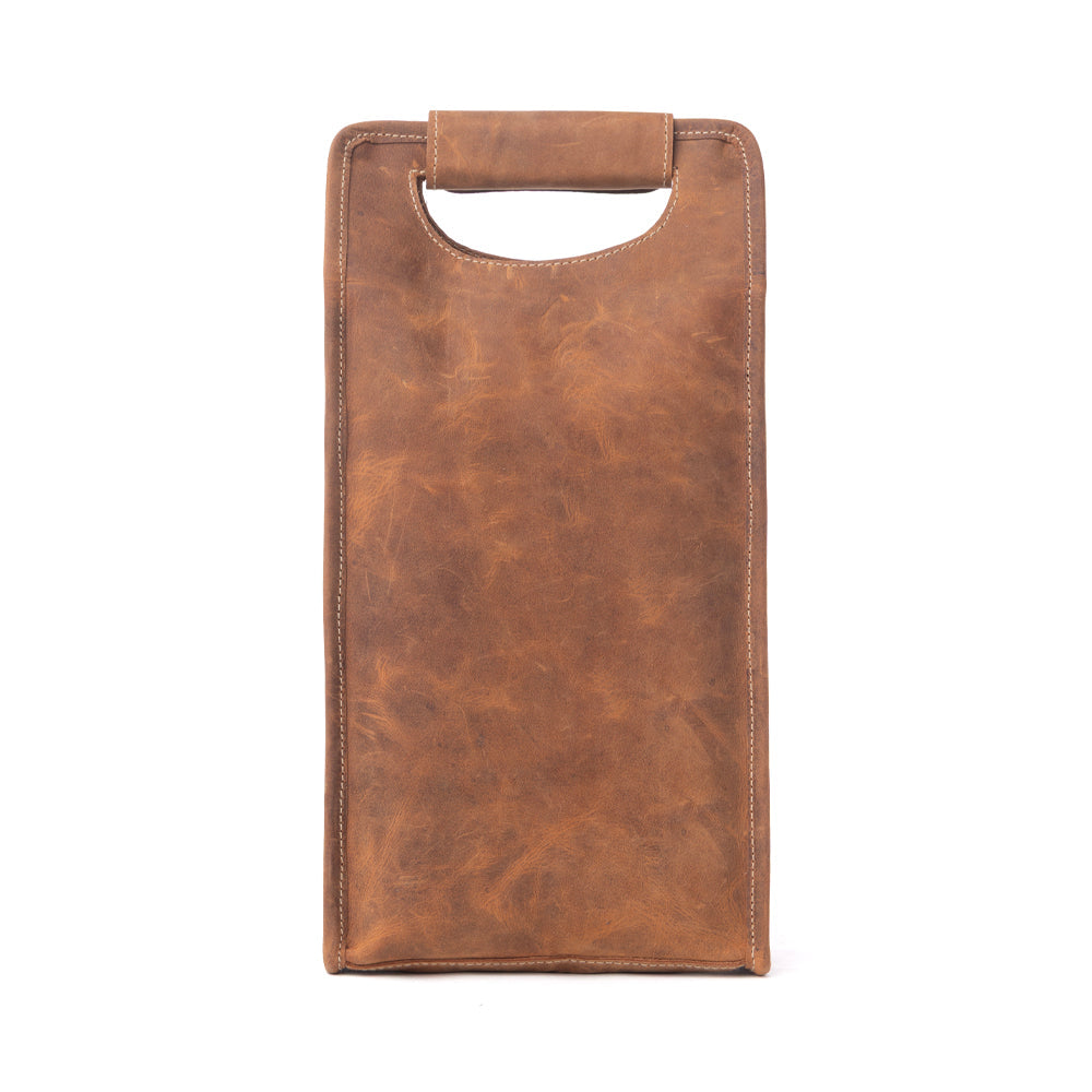Cypress Field Hairon Leather Wine Bottle Holder Variant Combo