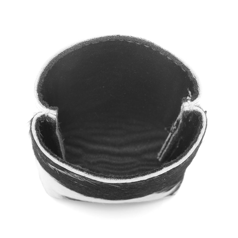 Birch Valley Hairon Leather Beer Can Holder Variant Combo