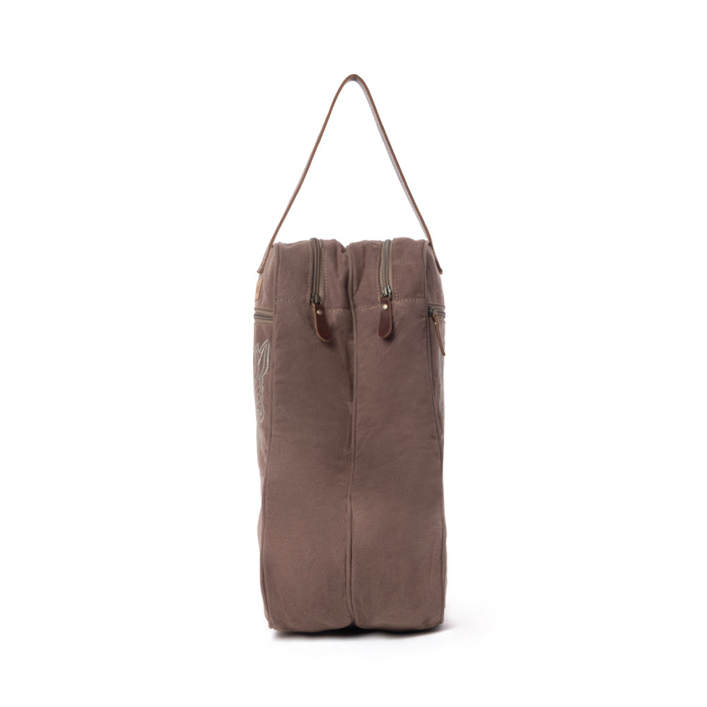 Sunstone Cotton & Leather Boot Bag Variant Combo
