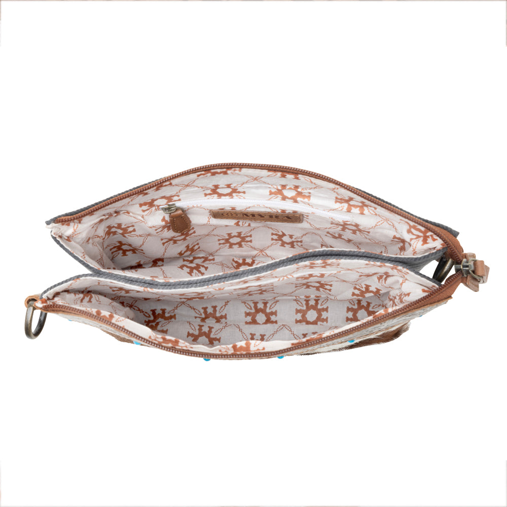 Thunderpeak Concho Hairon Leather Bag in Fawn Sand