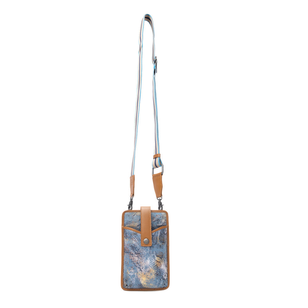 Cedar Snake Print Leather Cell Phone Holder Variant Combo