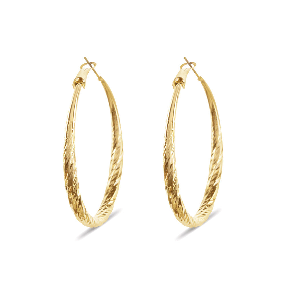 Circle Of Life Hoop Earrings
