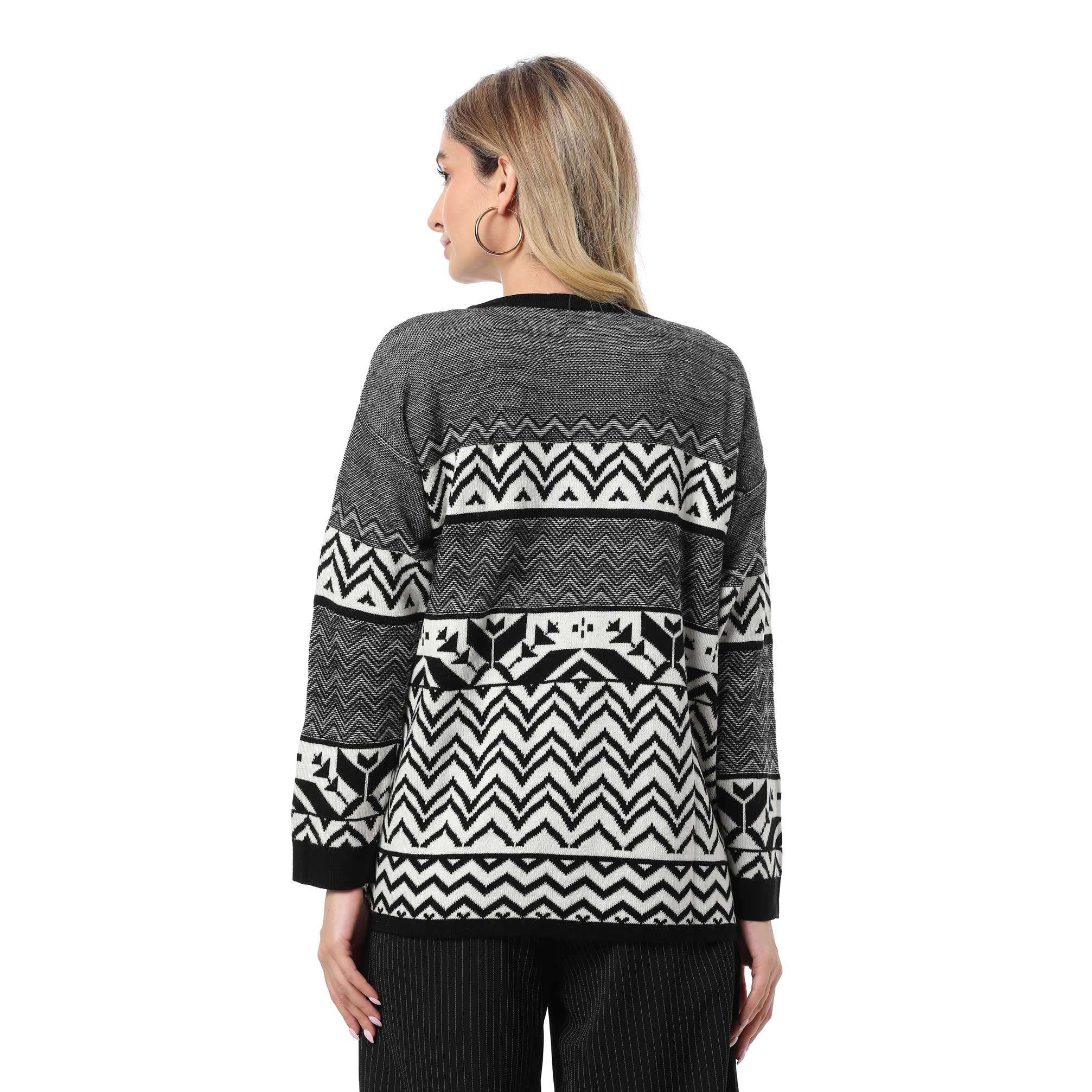 Shield Cardigan Sweater