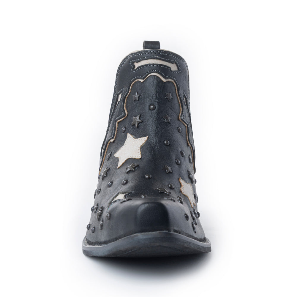 Lone Star Sky Split-Top Leather Boots