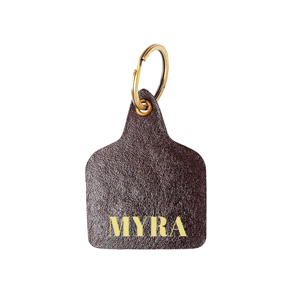 Bella Sophia Hand-tooled Key Fob