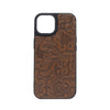 Brown & Embossed