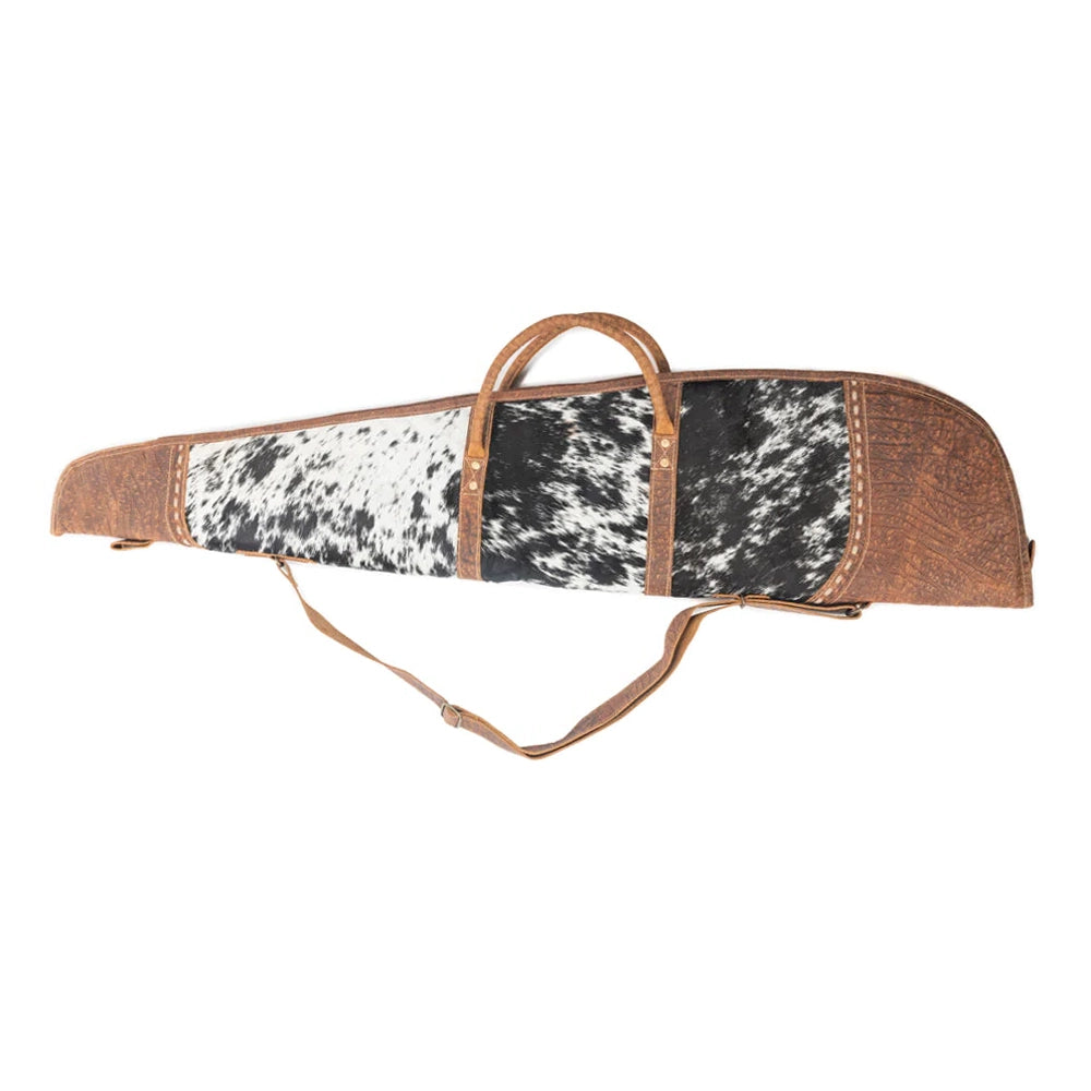 Wildhorn Hunterâ€™s Leather Rifle Case in Smoky Hide